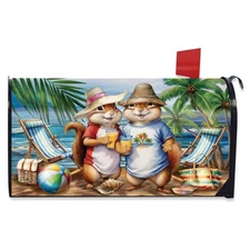 Briarwood Lane Summer Chipmunks Mailbox Cover