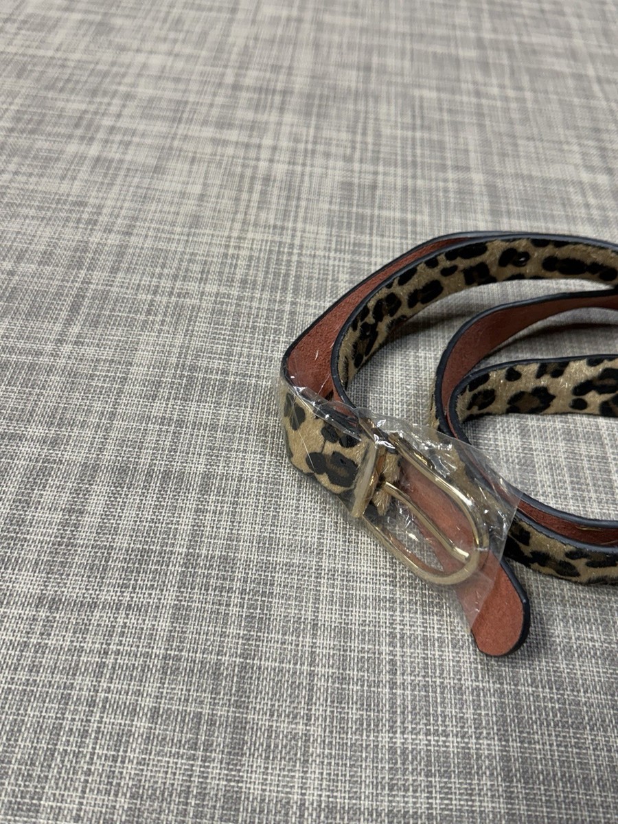Y2K Leopard Print Gold Belt Y2K Leopard Print Belt | Unisex Faux Leather Fashion - Etsy main image 4
