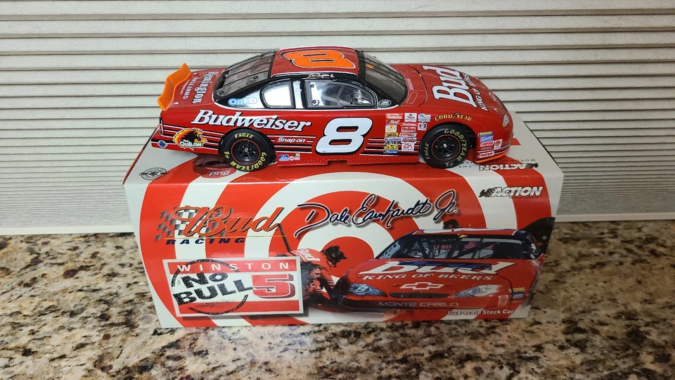 Banco ventana transparente Dale Earnhardt Jr #8 Budweiser No Bull Winston 5 2000 1/24 Foto 2 de 3