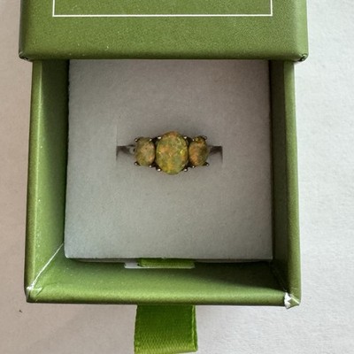 NWT Revealed Ryze Party Sterling August Born to Shine Ring - Size 7