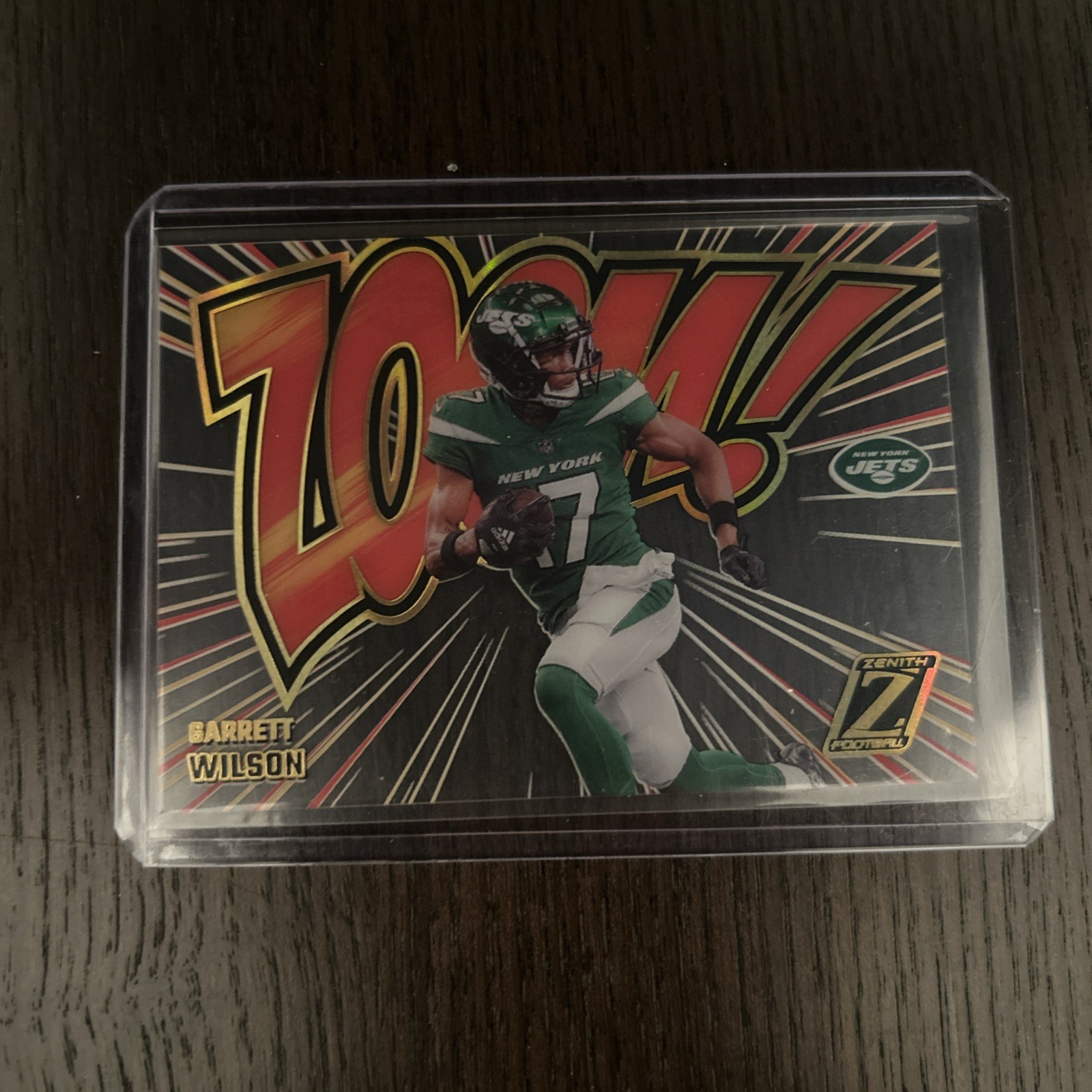 Garrett Wilson 2023 Panini Zenith Zoom! #32 SSP Case Hit New York Jets