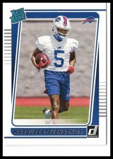 Marquez Stevenson 2021 Donruss Rated Rookie Card!!. rookie card picture