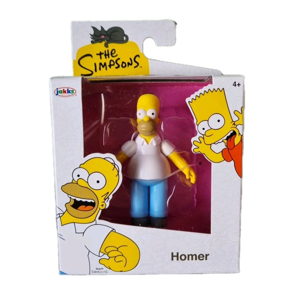 THE SIMPSONS ▪︎ 2.5"" ▪︎ Homer Simpson Action Figure ▪︎ Jakks Pacific ▪︎ 2024
