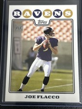 2008 Topps Joe Flacco 335 Rookie Card. rookie card picture