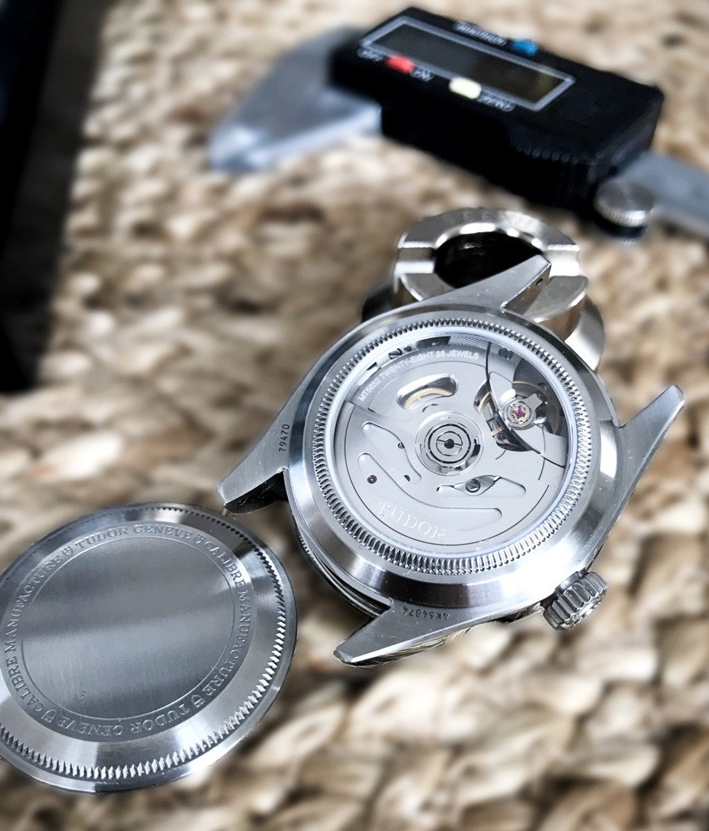 Sapphire Caseback compatible to Tudor Black Bay Pro 79470 | eBay