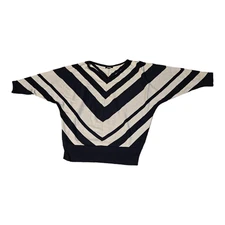 Premise Large Striped V-Neck Shirt