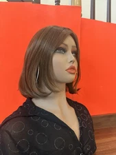 NIB Jon Renau Red Brown/Auburn Synthetic Short Wig 5457 JAN in Color 33RH29