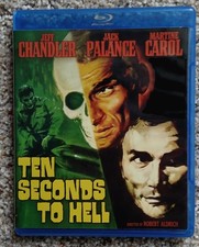 TEN SECONDS TO HELL ~ KINO LORBER ~ BLU-RAY ~ HAMMER FILMS ~ OOP - JACK PALANCE