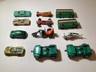 Vintage assorted Toy & Die Cast Cars Lot  Aurora  Hot Wheels + others for parts