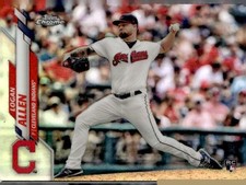 2020 Topps Chrome #155 Logan Allen Refractor