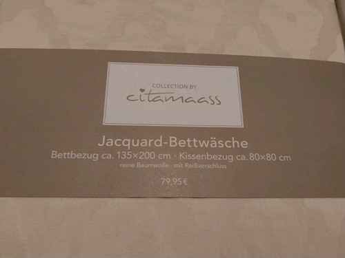 Bettwäsche-Jacquard 2 Set's 135x200/80x80cm