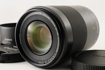 [MINT w/Hood] Canon EF-M EFM 55-200mm f/4.5-6.3 IS STM Zoom Lens JAPAN #1347 - Photo 1/4