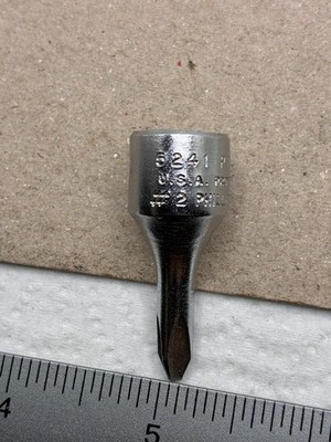 Proto Professional #2 phillips 3/8 dr screwdriver socket