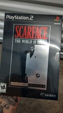 PS2 SCARFACE THE WORLD IS YOURS COLLECTOR'S EDITION BRAND NEW FACTORY SEALED