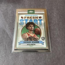 2024-25 Topps Chrome Zaccharie Risacher Fresh Start Rookie RC