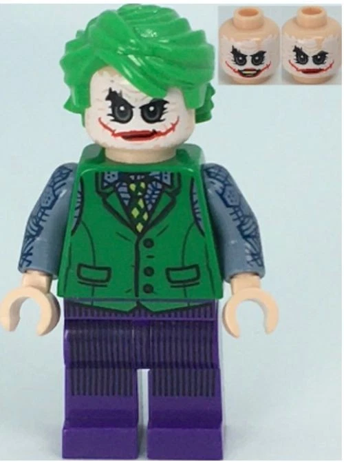 LEGO® Minifig sh0792 The Joker with Green Vest and Printed Arms Minifigure NEW - Image 1 of 1