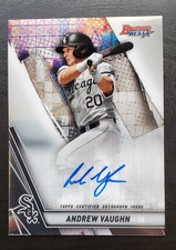 2019 Bowman's Best Andrew Vaughn Best of 2019 Auto #B19-AV White Sox
