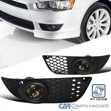 Fits 2008-2012 Mitsubishi Lancer Es De Smoke Bumper Driving Fog Lightsswitch