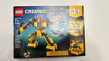 LEGO 31090 Creator 3 in 1 Underwater Robot 207 pcs Building Set Retired - New
