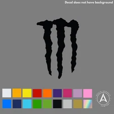 compatible with Monster Energy Vinyl decal Sticker car window laptop bumper