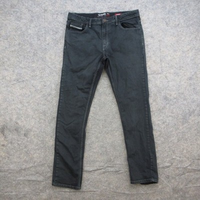 Eckō Unltd. Men's Skinny Jeans Black Wash Size 38 Stretch Denim
