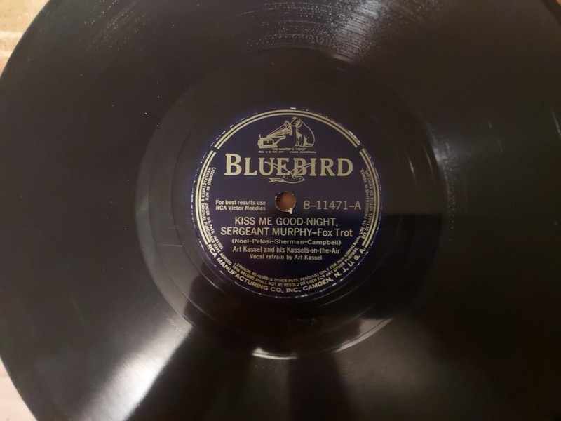 WW2 Bluebird 78/ART KASSEL & His Kassels in the Air Orchestra../E