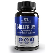 Windmill Milltrium Tabs 100 count EXP 07/31/2...