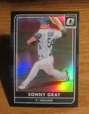 2016 DONRUSS OPTIC SONNY GRAY - BLACK REFRACTOR CARD # 119  (19/25)