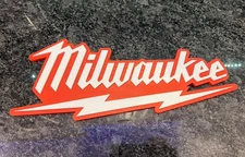 MILWAUKEE TOOLS LARGE WALL SIGN  PACKOUT M12 M18 3D CRAFTED TRUSTED SELLER