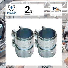 2x ORIGINAL® Fa1 Rohrverbinder, Abgasanlage für Renault CLIO IV CLIO III CLIO