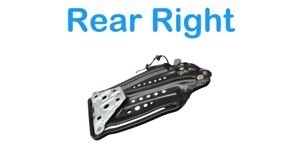 10-17 Audi A5 A5 Quattro S5 Cuarto trasero derecho ventana regulador motor OEM Foto 3 de 4