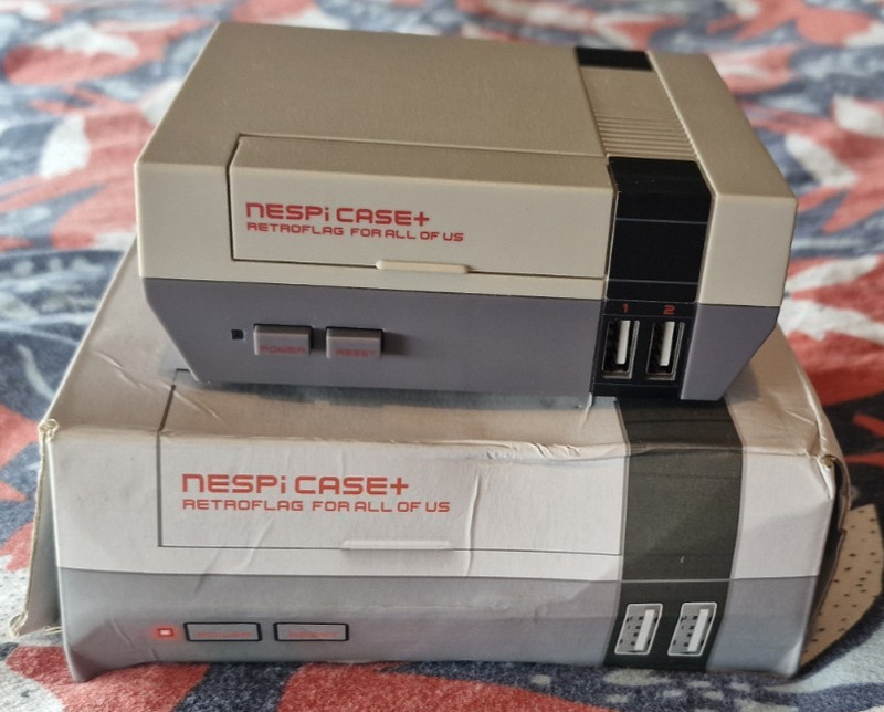 Retroflag NESPi CASE+ for Raspberry Pi 3B+, 3B, 2B & B