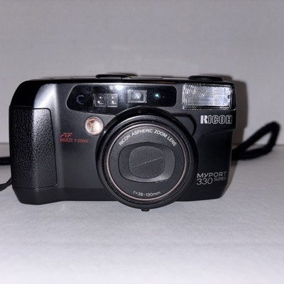 Ricoh Myport 330 Super 35mm Film Camera Point & Shoot Compact