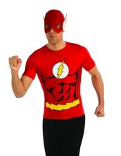 DC Comics Superheroes: The Flash Costume for Adults, Men's Medium