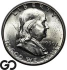 1950-D Franklin Half Dollar, Choice BU++