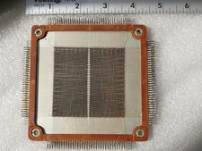 Dual-frame ferrite core memory plate 8192 bits, 1987.