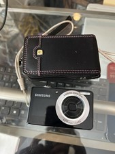 Samsung TL205 DualView 12.2 MP Digital Camera Black - Untested