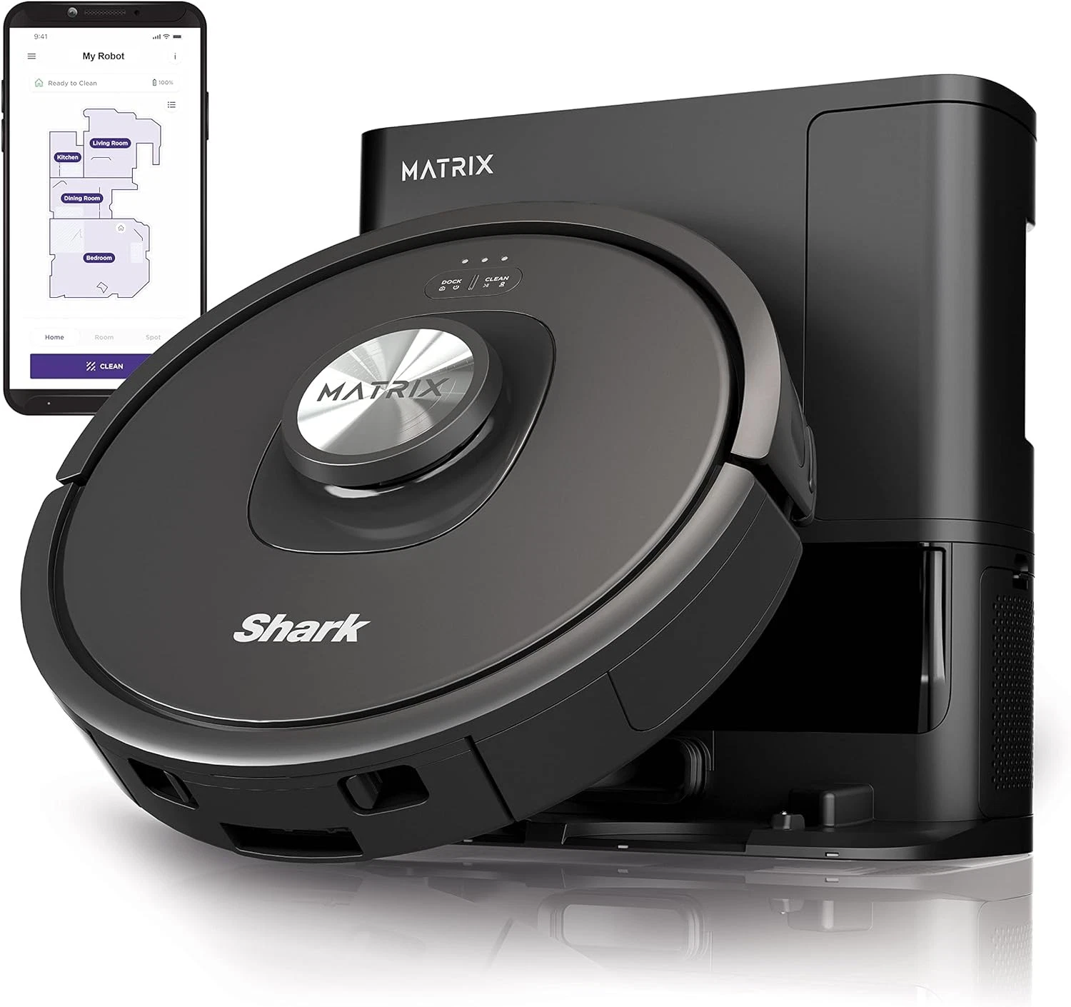 Shark R-RV2310AE Matrix Self Empty Robot Vacuum - Certified Refurbished
Opens in a new window or tab