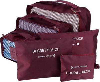 Pilipane Aufbewahrungsbeutel Set hochwertiger Nylon Stoff Reisebeutel Packsäcke