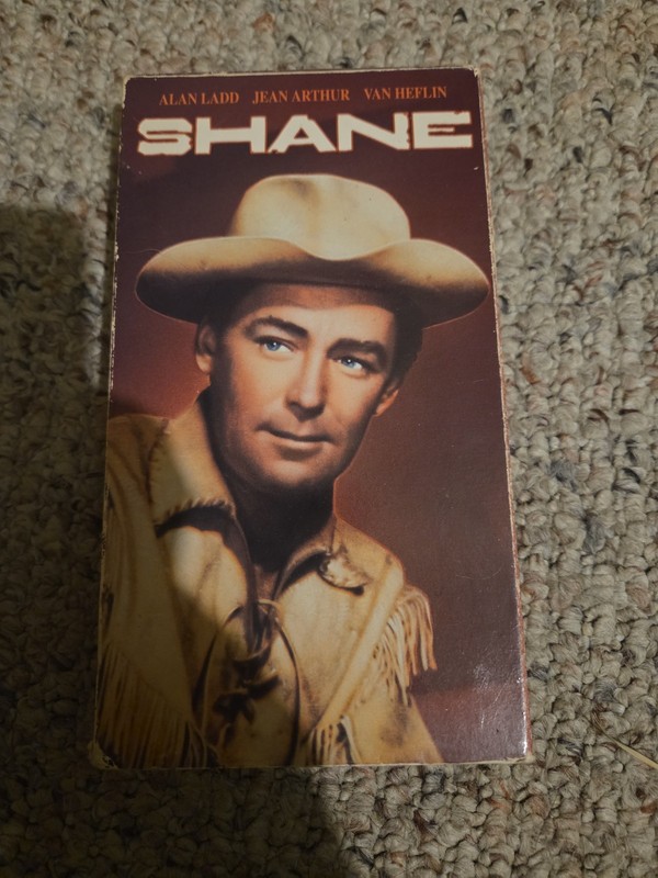 Shane 1952 - VHS Tape 1998,  Alan Ladd **Free Shipping + Buy 2 Get 1 Free**