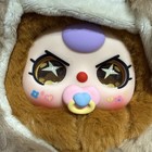 Baby Three I Am Not A Warrior Bear: Special Eyes, Paci, purple bangs. No card. — photo 2