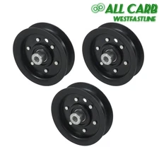 (Pack of 3) Flat Idler Pulleys For Toro 106-2175 1062175 132-9420 1329420 Z5020