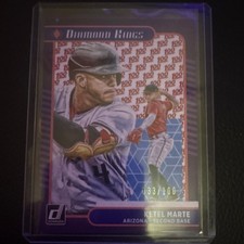 Panini 2021 Donruss Diamond Kings Ketel Marte #30 One Hundred Parallel /100