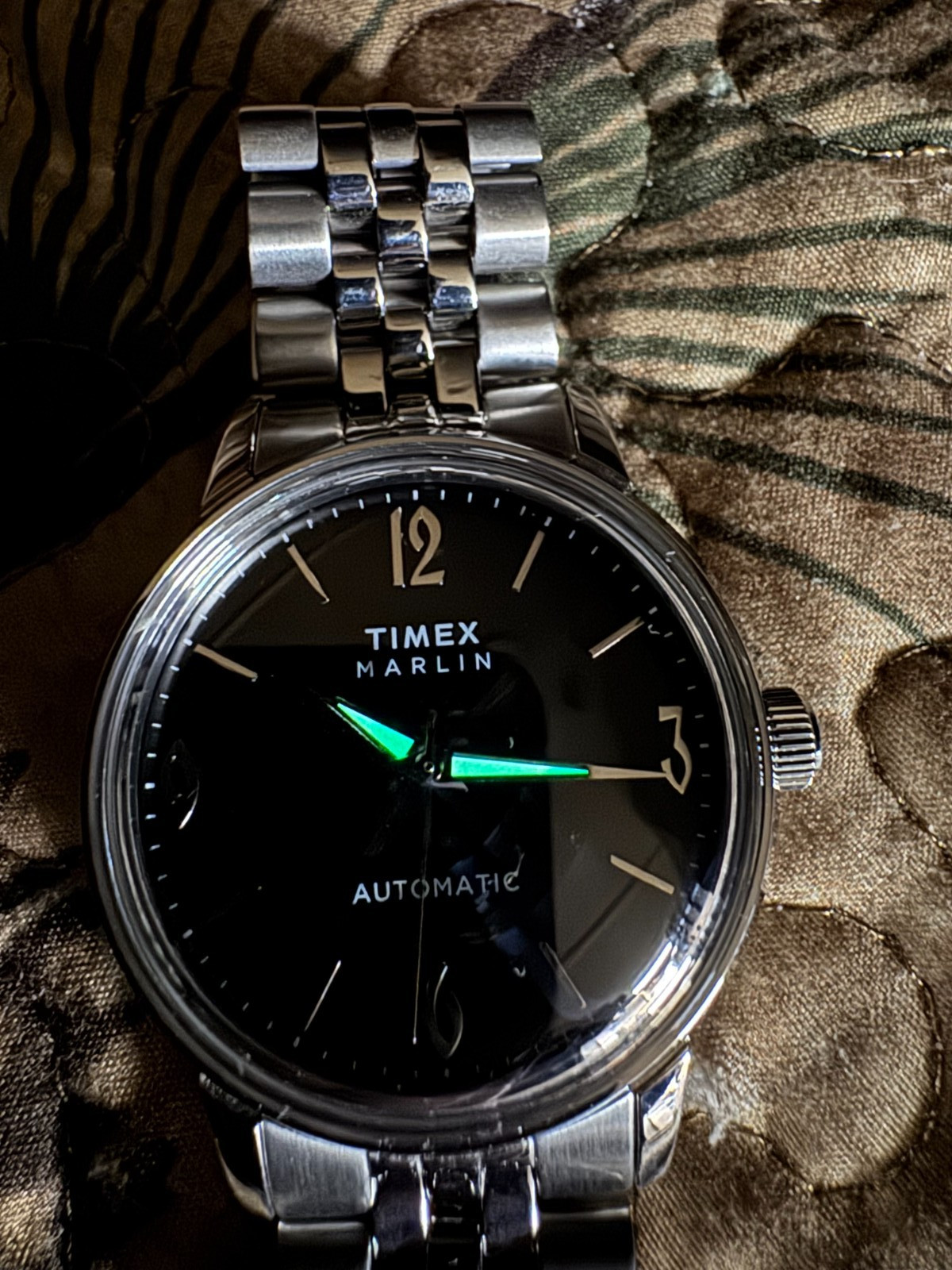 Timex Marlin Automatic Reissue Midnight Black 40M… - image 21