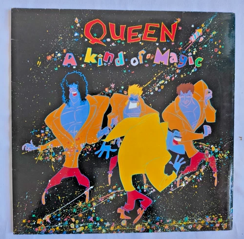 Queen - A Kind Of Magic - 1st UK Press Vinyl LP 1986 With Inner VG+VG+