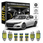 16x White LED Bulb Interior Lights Package Kit for 2013 - 2021 2022 Honda Accord