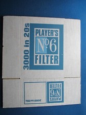 Players No.6 Cigarettes - 1970's  Vintage Advertising case/box  UNUSED