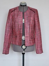Chanel-style Tweed Jacket Size 4 / WHBM, NWT / Matches Many Colors, Was 128 