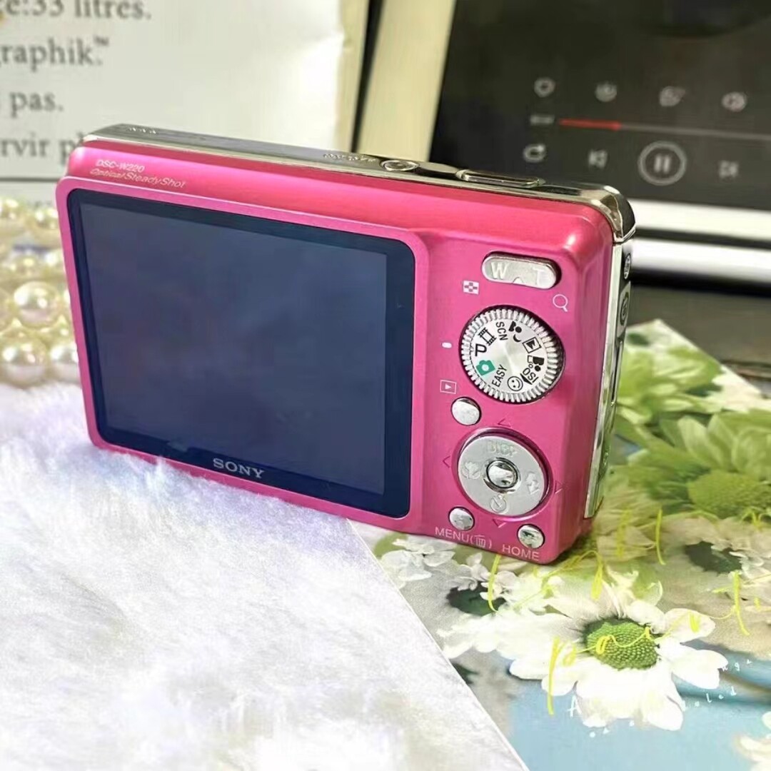 Sony Cyber-Shot DSC-W220 12.1MP CCD Vintage Digital Camera