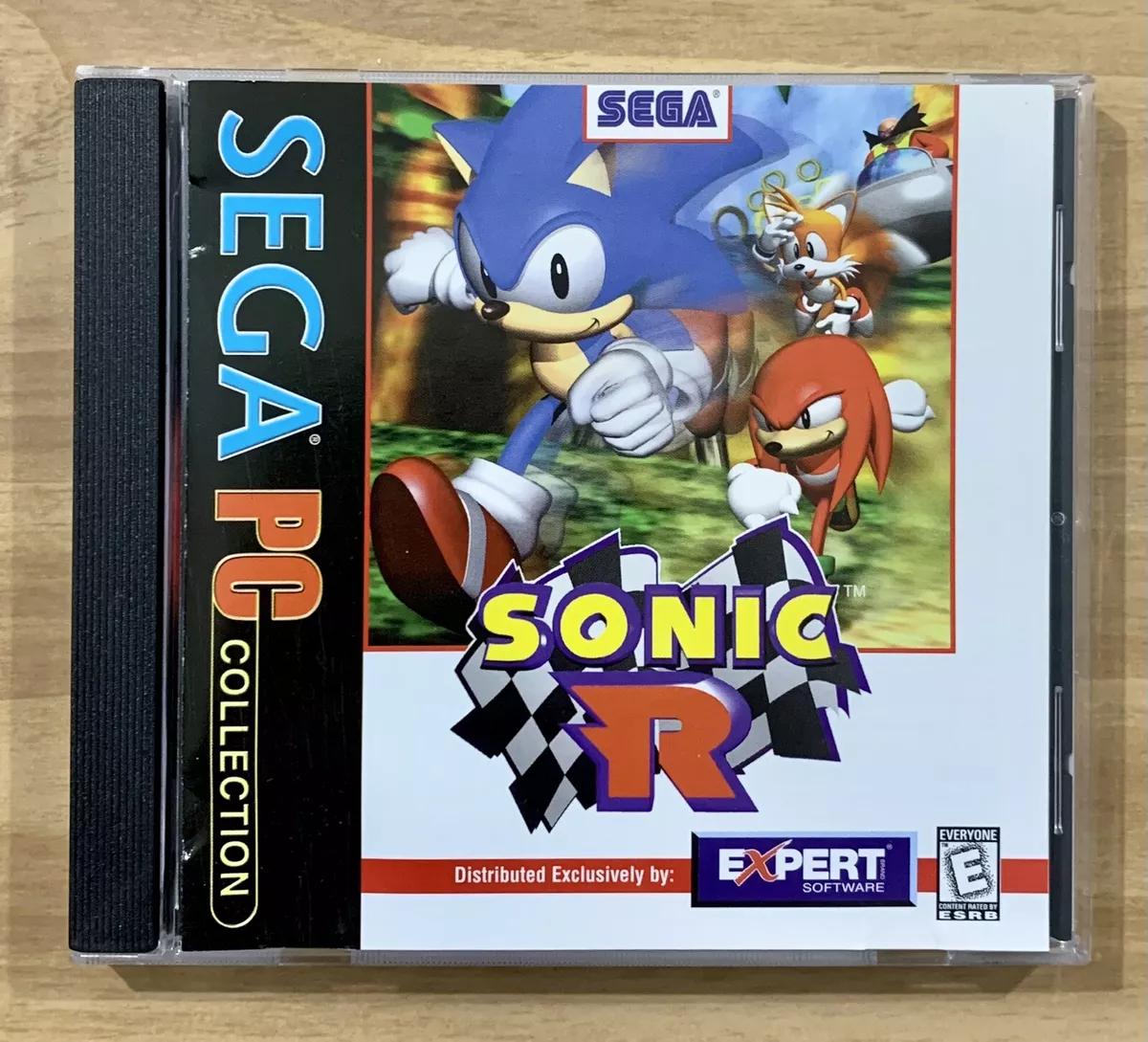 CD-ROM ~ SEGA ~ Sonic R ~ Expert Software ~ E ~ 1999 ~ !Gr8 Shape!